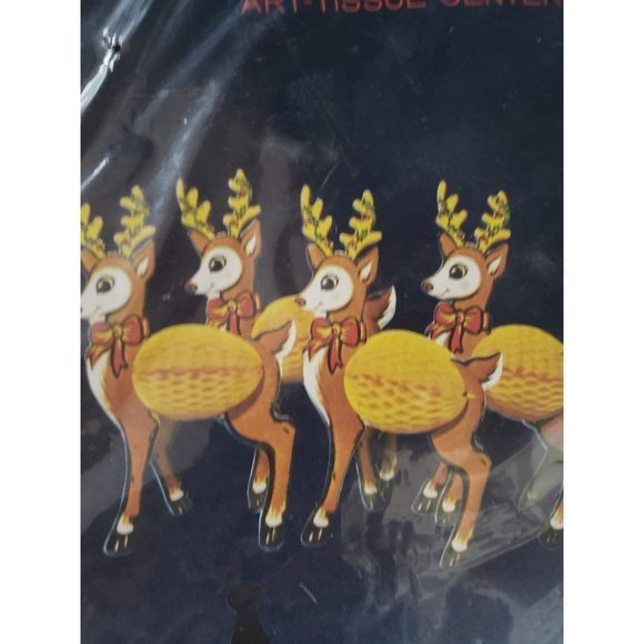 Vintage 70s Santa‎ and Sleigh Party Centerpiece - Picture 2 of 5